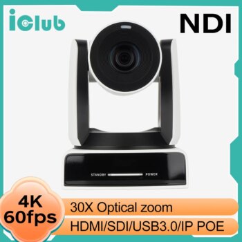 1005006011844957-iClub PTZ ProCam 4K 60fps Zoom Óptico 30X
