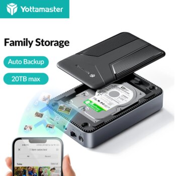 1005006327700107-Yottamaster NAS 2.5" SATA SSD/HDD