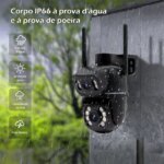 1005006679082737-Coibeu Câmera de Segurança A28 Wifi Externa Lente Dupla 3mp + 3mp