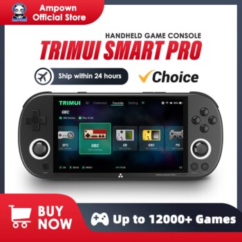 1005006962804587-Trimui Smart Pro Handheld Game Console 4.96" IPS Linux RGB