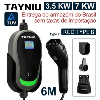 1005008243601042-Taylorniu SmoothPro Tipo 2 | 3.5kW / 7kW | 16A / 32A | 6m | Bivolt