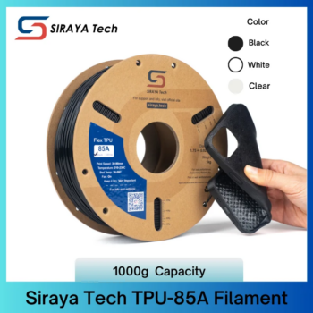 1005008317707319-SIRAYA Tech Flex TPU 85A 1.75mm 1kg Preto