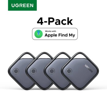 1005008404880199-Ugreen Smart Bluetooth Tracker Apple Find My 4-Pack
