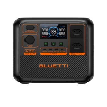 1005008530775182-Bluetti AC70P Estação de Energia Portátil 1000W 864Wh