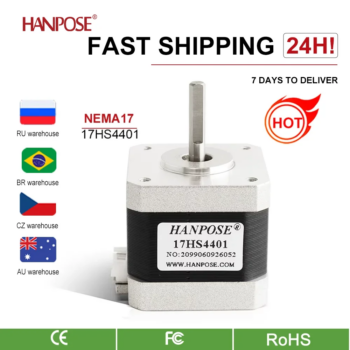 32956232786-HANPOSE 17HS4401 Nema 17 • 1.5A • 40Ncm