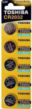 B07NXRC5PZ-Pilha Moeda Lithium 3V CR2032 Toshiba