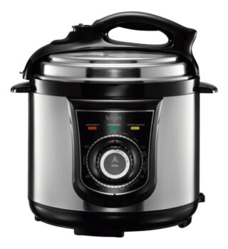 MLB19590486-Panela Pressão Elétrica Elgin 42ppr 4 Litros 840w Aço Inox 127V