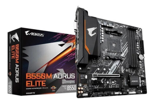 MLB22651456-Gigabyte B550M AORUS ELITE AM4 mATX DDR4