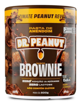 MLB3375716831-Dr. Peanut Brownie Pasta de Amendoim 600g