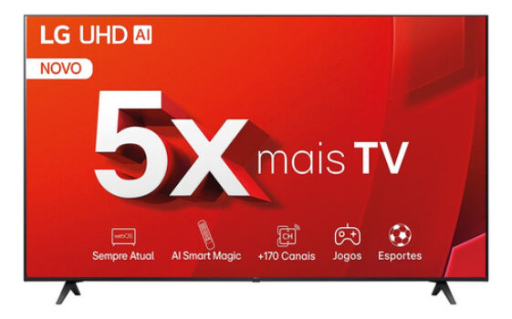 MLB39457123-Smart TV LG 50" 4K UHD ThinQ AI