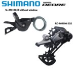 1005005814644796-Kit Shimano Deore M6100 Shifter + Câmbio Traseiro 12v MTB