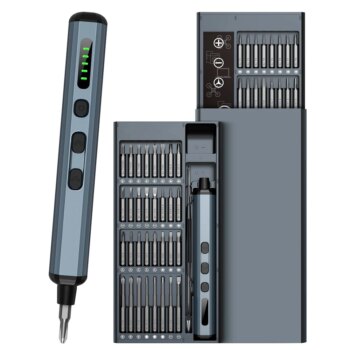 1005006312891859-Conjunto de Chave de Fenda Elétrica 68 em 1 com 5 Configurações de Torque