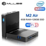 1005006530105259-Mini PC MLLSE M2 Air  Intel N4000 + 8GB RAM + SSD 128G
