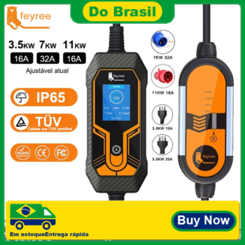 1005006550458593-Feyree 11kW Carregador EV Portátil (5m)