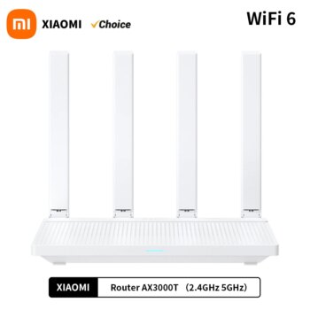 1005006678092625-Xiaomi Router AX3000T Wi-Fi 6 Dual-Band 160MHz