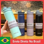 1005007309722399-Modus Garrafa Térmica 750ml com Canudo Aço Inoxidável