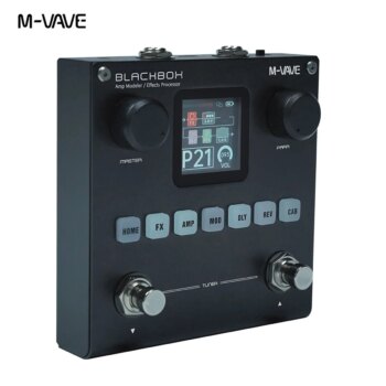 1005007959585850-M-Vave Blackbox Pedal de Efeito Multifuncional para Guitarra/Baixo