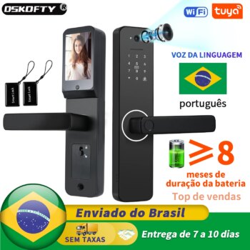 1005008434247390-Fechadura Inteligente Wifi Tuya com Câmera