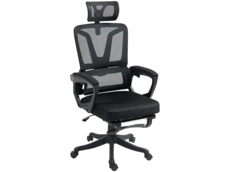 1005008668666934-Cadeira de Escritório Presidente Giratória Reclinável  PRE-005 Otello