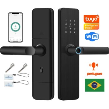 1005008805406571-Fechadura Inteligente Wifi Tuya Intelar X5