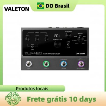 1005009296994999-VALETON Brasil Multi-Track Looper Pedal para Guitarra