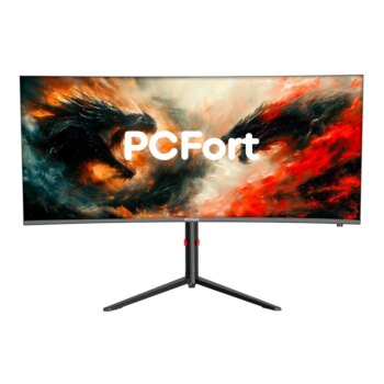 679576-Monitor Gamer Curvo PCfort W340i165 34" QHD 165Hz 1ms HDR 99% sRGB