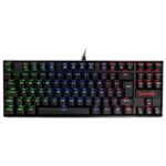 93159-Teclado Mecânico Gamer Redragon Kumara Anti-Ghosting RGB Switch Outemu Red ABNT2 Preto PT - K552RGB-1 (PT-RED)