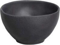 B083KS78X4-Porto Brasil Conjunto com 6 Bowls Orgânico Preto Matte 558ml