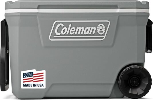 B08PL58LS2-Coleman Classic Series Cooler Portátil Isolado com Rodas 62 Litros