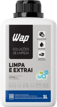 B098FKK5QD-WAP Detergente Limpador Concentrado para Extratoras Limpa e Extrai 1 Litro com Fragrância e sem Espuma