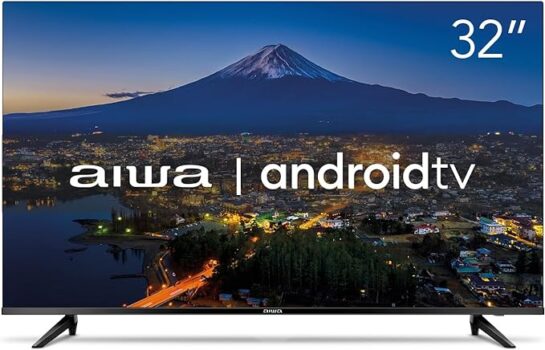 B0BFG4LBW4-Smart TV Aiwa 32 HD Android HDR10 Dolby Áudio