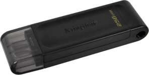 B0BSGD5ZB8-Pendrive Kingston 256GB USB-C 3.2 DT70