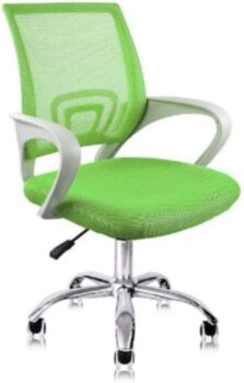 B0C6N1JT24-Cadeira de Escritório Fortt Lisboa com Rodinhas e Base Cromada