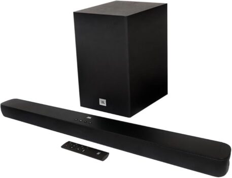 B0CT922NH7-Soundbar JBL SB180 Bluetooth 2.1 Subwoofer Sem Fio
