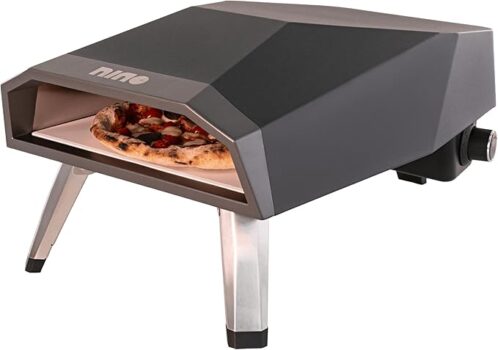 B0DKQ7CXW2-Forno de Pizza a Gás Nino CFBM PO-300 S G com Pedra Quadrada