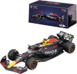 B0DMFYJRCS-Bburago 1:43 Race Oracle Red Bull RB20 Verstappen #1
