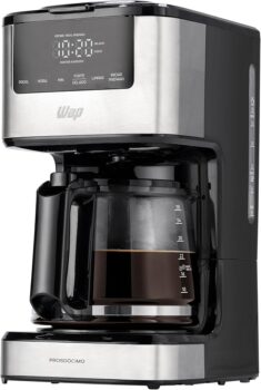B0DQ2DBS4S-WAP Cafeteira Eletrica Digital AROMA WCD1500 1 5 Litros com Timer Programavel e Suporte para Cafe Gelado 900W 127V