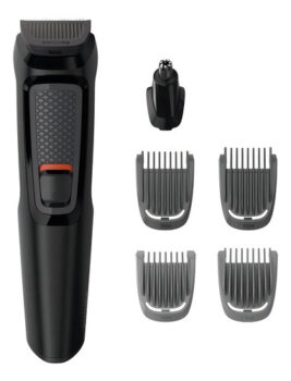 MLB23167268-Aparador de Pelos Barbeador Philips Multigroom 6 em 1 MG3711