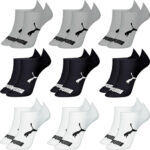 MLB3240424598-Kit 9 Pares Meias Puma Sapatilha Cano Curto Baixo Original