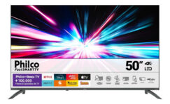 MLB44408782-Smart TV 50" Philco PTV50VA4REGB Roku LED Dolby Audio