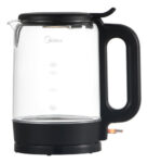MLB47456239-Chaleira Elétrica De Vidro 1 8l Top Fill Midea Transparente