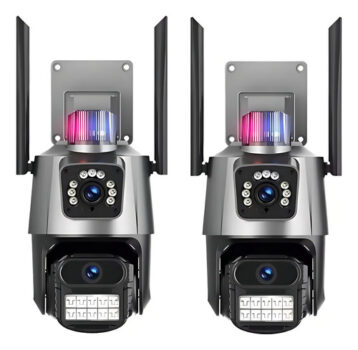 MLB47595411-Kit 2 Câmera Segurança Ip Wifi P11-qq6 Lente Dupla 6mp App Icsee