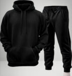 MLB5316716020-Conjunto Calça e Blusa de Moletom Liso Masculino Unissex