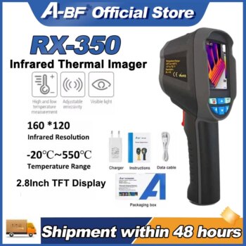 1005003482912117-Câmera Termográfica Industrial A-BF RX-350/RX-500