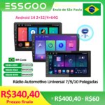1005005214745518-Central Multimídia 2 DIN 7" / 9" / 10" ESSGOO