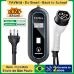 1005005334670796-Taysla Carregador Veicular Elétrico Portátil 3.5kW/7kW Tipo 2 BR Plug