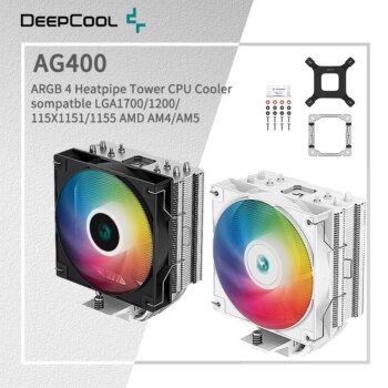 1005007038214509-Air Cooler AG400 aRGB DeepCool