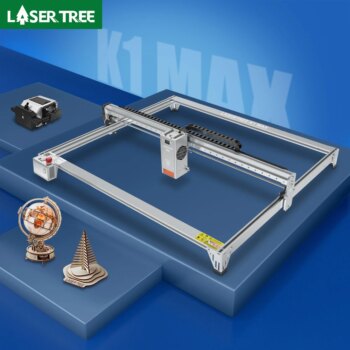 1005008020239442-Laser Tree K1 Max Gravador Laser 60W TTL
