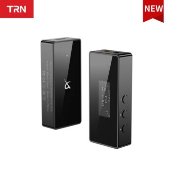 1005008776127894-TRN Black Pearl Amplificador DAC Portátil USB CS43131 3.5/4.4mm Hi-Fi