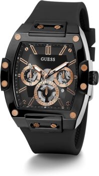 B0C11F45TJ-Relógio Masculino Guess Trend Tonneau 43mm